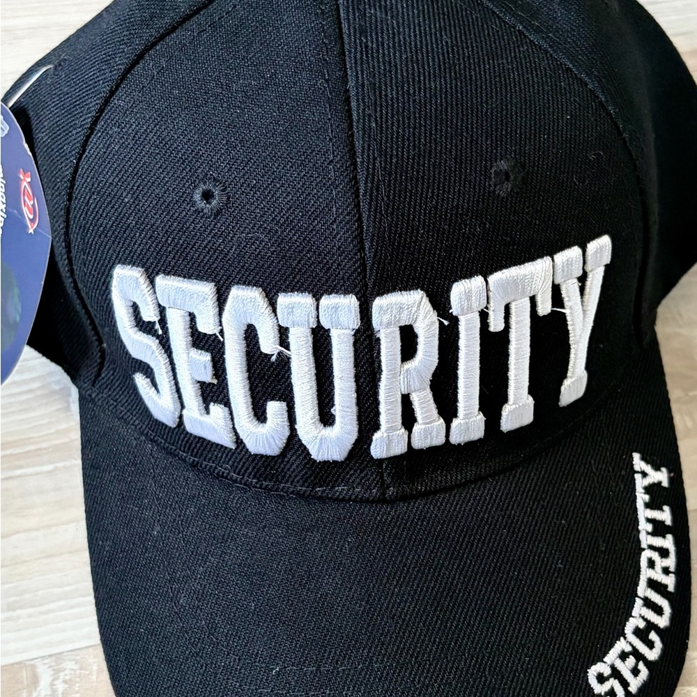 👮🏻‍♂️Security Enforcement Black Cap🧢 - Picture 2 of 5